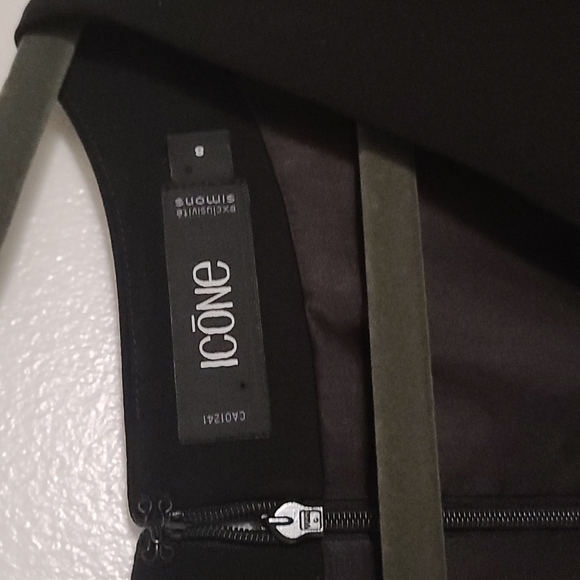 Black Simons Icone Dress - Picture 5 of 5